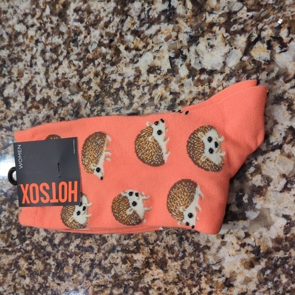 Hotsox hedgehog sock size 9-11 women's - Picture 1 of 3